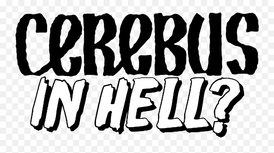 A Moment Of Cerebus Looking For Cerebus In Hell Merchandise - Language Emoji,Dave The Barbarian Emoticon Stickers