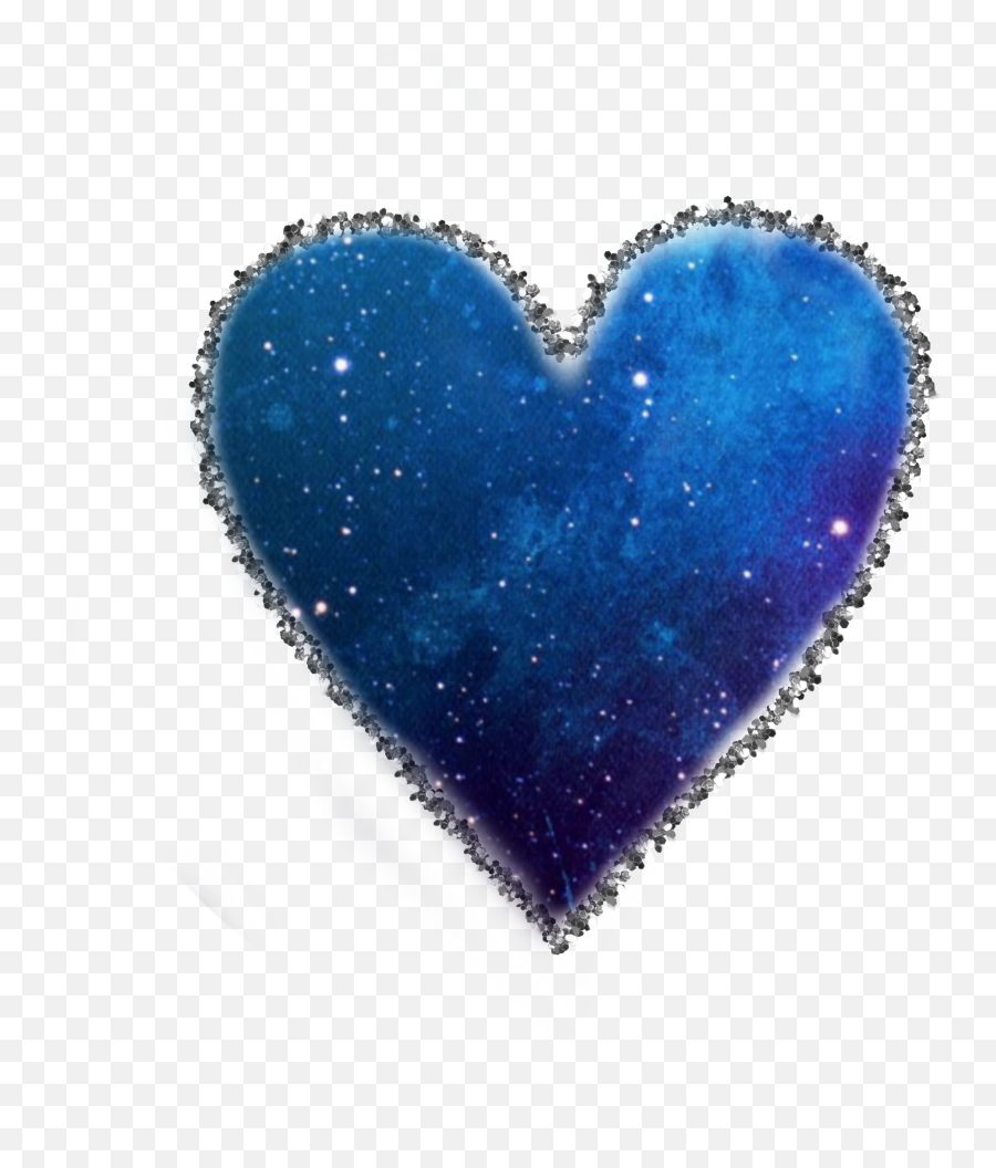 Heart Galaxyheart Emoji Sticker By Crazyzuzik - Girly,Galaxy Emoji