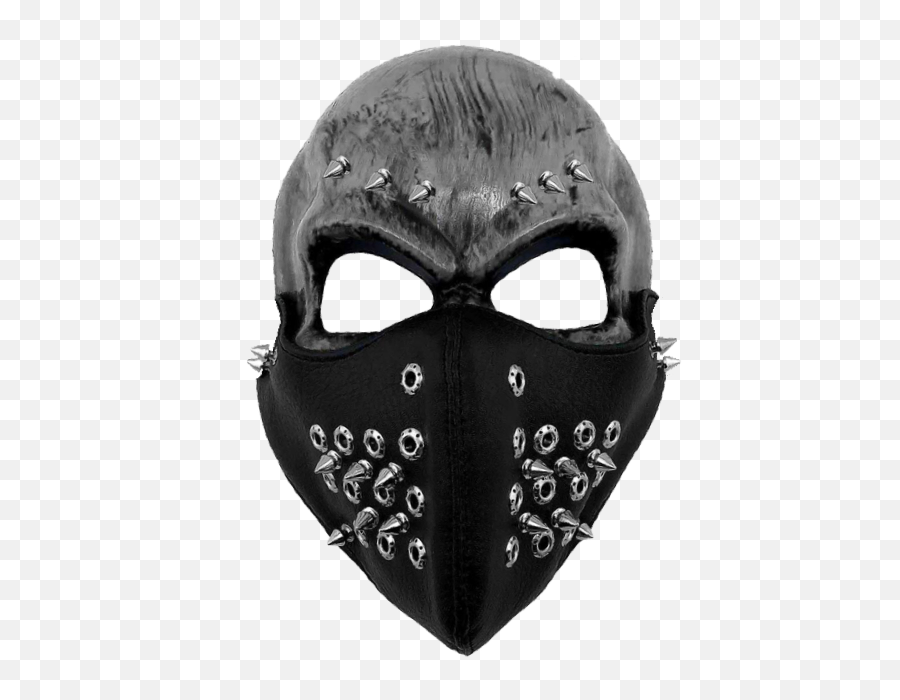 Stickergang Evil Mask Horror Muzzle Sticker By Robær - Demon Face Mask Emoji,Bet Black Emoji