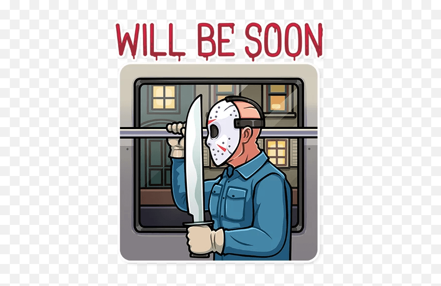 Jason Voorhees - Telegram Sticker Emoji,Jason Voorhees Emojis