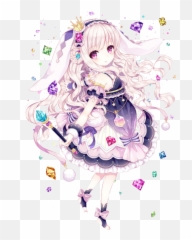 Anime Animegirl Cute Sticker By Lemon Tea Emoji,Bunny Anime Emojis