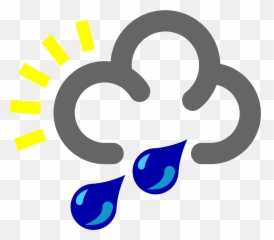 Weather Symbols Pictures 22 Buy Clip Art - Rain Shower Emoji,Weather Emojis Images
