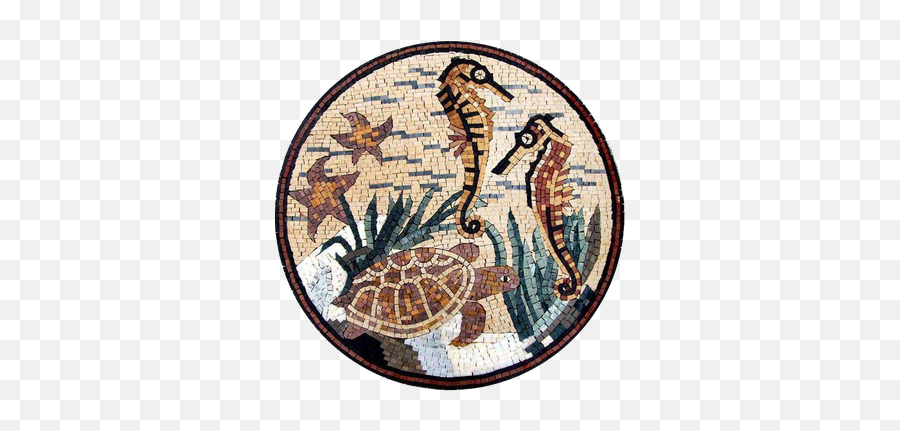 Turtle Mosaic Art Sea Turtle Mosaic Mozaico Emoji,How To Make A Turtle Emoticon On Facebook