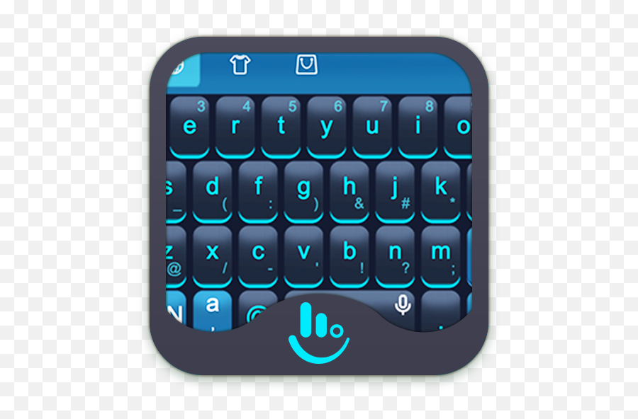 Звук клавиатуры приложение. Клавиатура TOUCHPAL. Приложение для клавиатуры. Темы для клавиатуры. Синяя клавиатура для телефона.