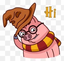 Sticker Maker - Potter Pig Emoji,Emojis Related To Boy Scouts
