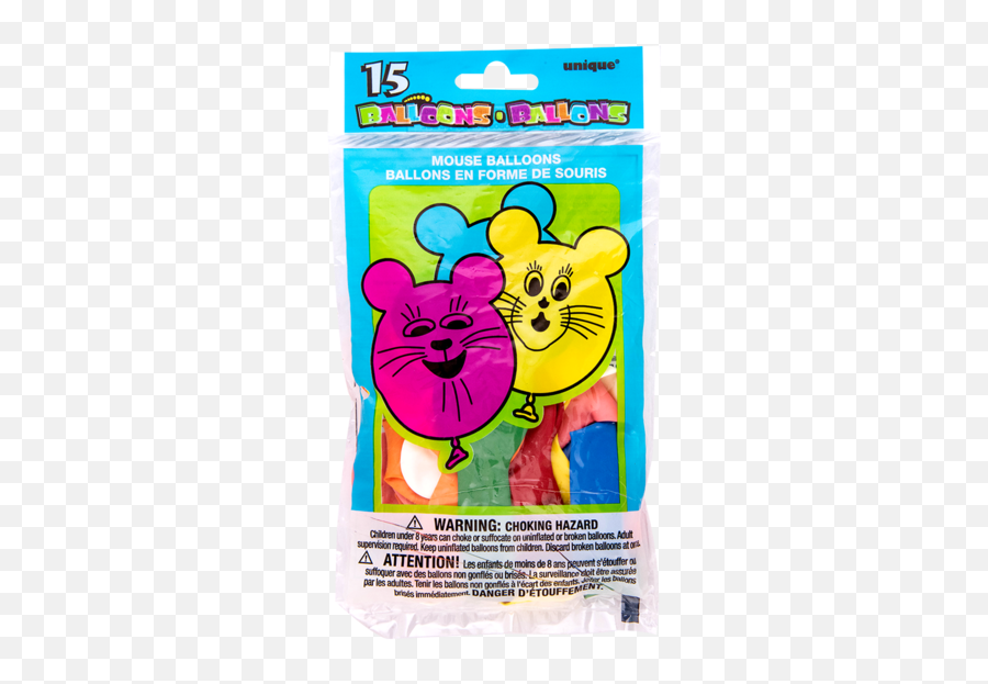 Mouse Balloons Assorted Colours - Unique Mouse Balloons Emoji,Choking Emoji