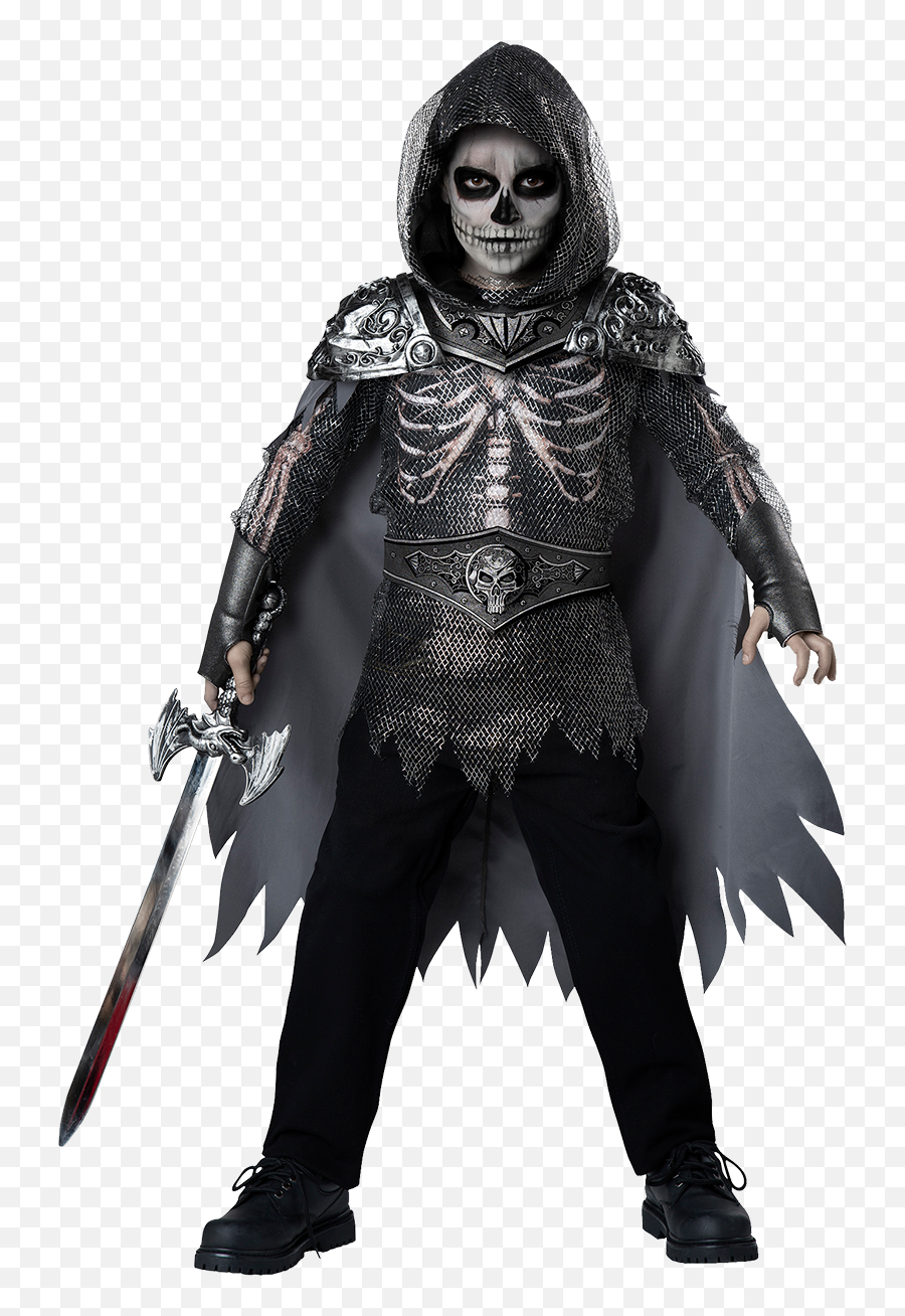 Boys Skull Knight Halloween Costume - Knights Costume Emoji,Emoji Halloween Costume For Sale