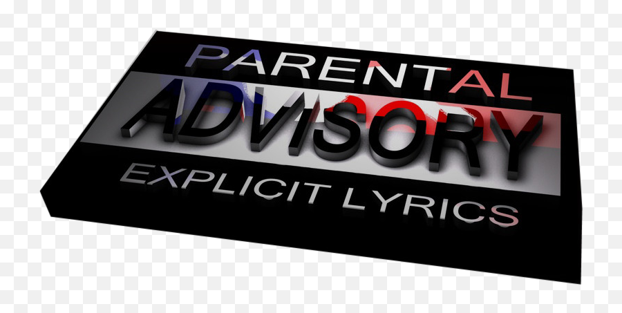 Parental Advisory - Horizontal Emoji,Parental Advisory Emoji