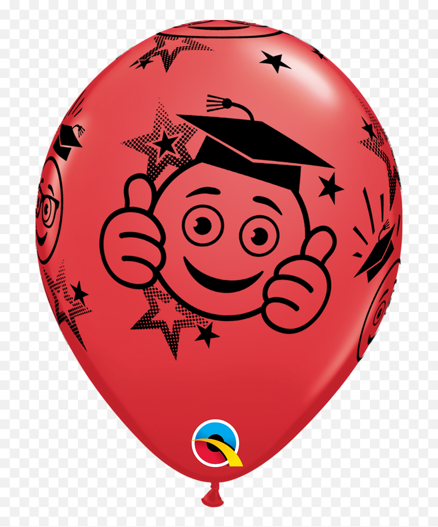 Graduation Emojis 11 Inch - Happy,Latex Emojis