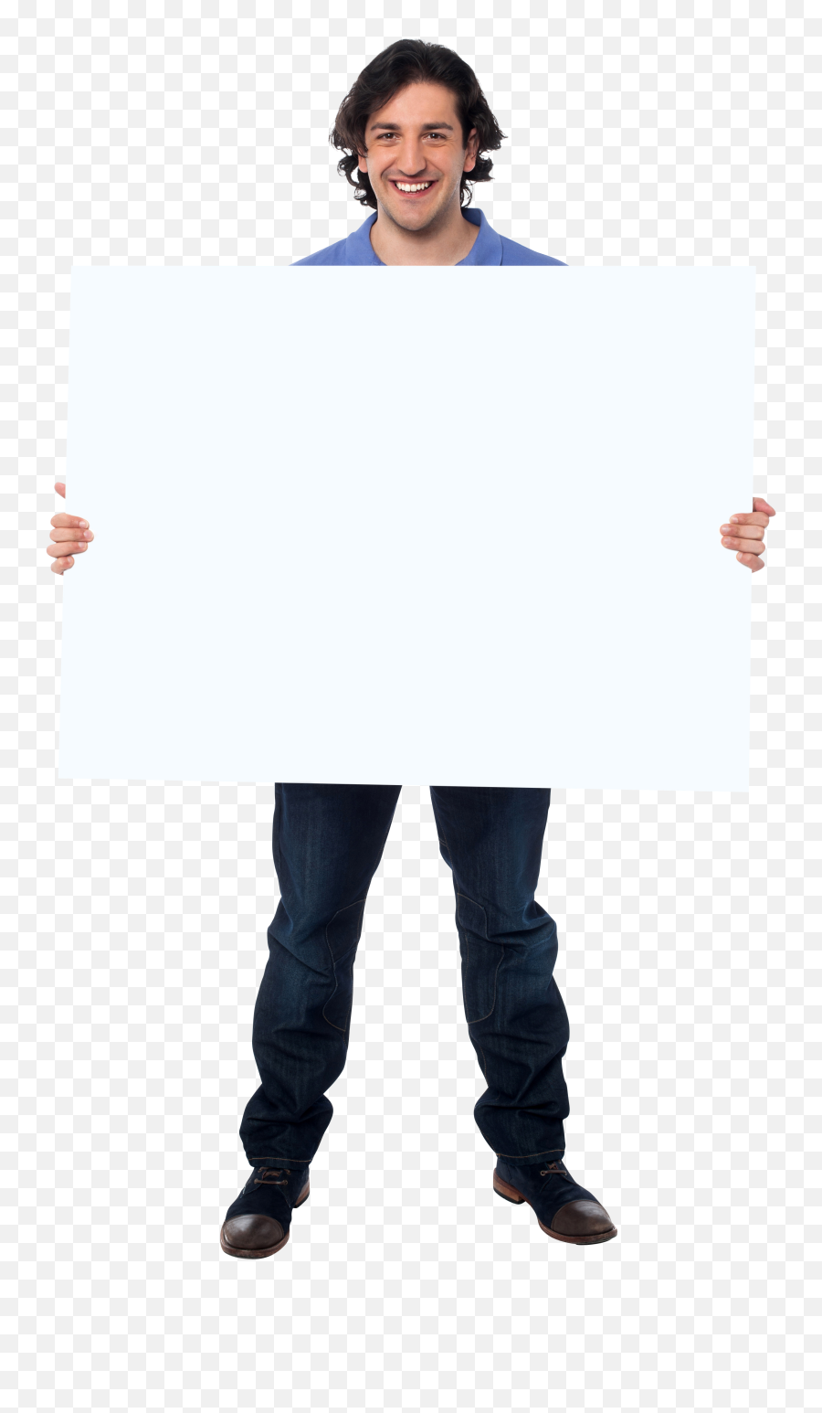 Banner Shapes Png - Men Holding Banner Png Man Holding Persona Letrero Png Emoji,Man And Woman Holding Hands Emoji