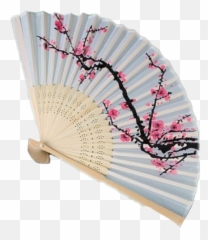 Leque Fan Sticker - Cherry Blossom Souvenirs Emoji,Paper Fan Emoji