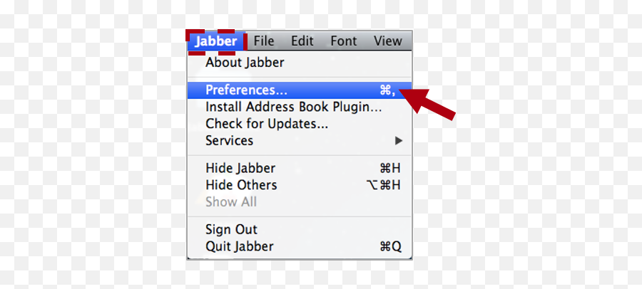 Settings Of Jabber For Mac Services - Technology Applications Emoji,Cisco Jabber Emoticons Codes