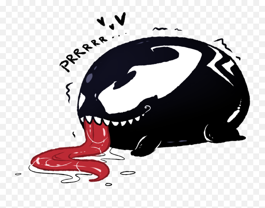 Hot Tater Tot - Smol Venom Transparent Cartoon Jingfm Smol Venom Emoji,Venom Emoji