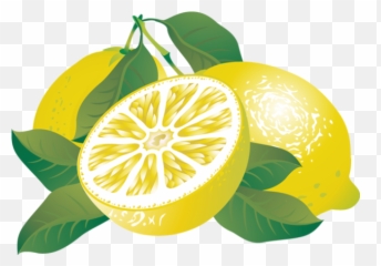Lemon Citrus Fruit Clipart - Lemon Clipart Transparent Background Emoji,Lemon Emoji
