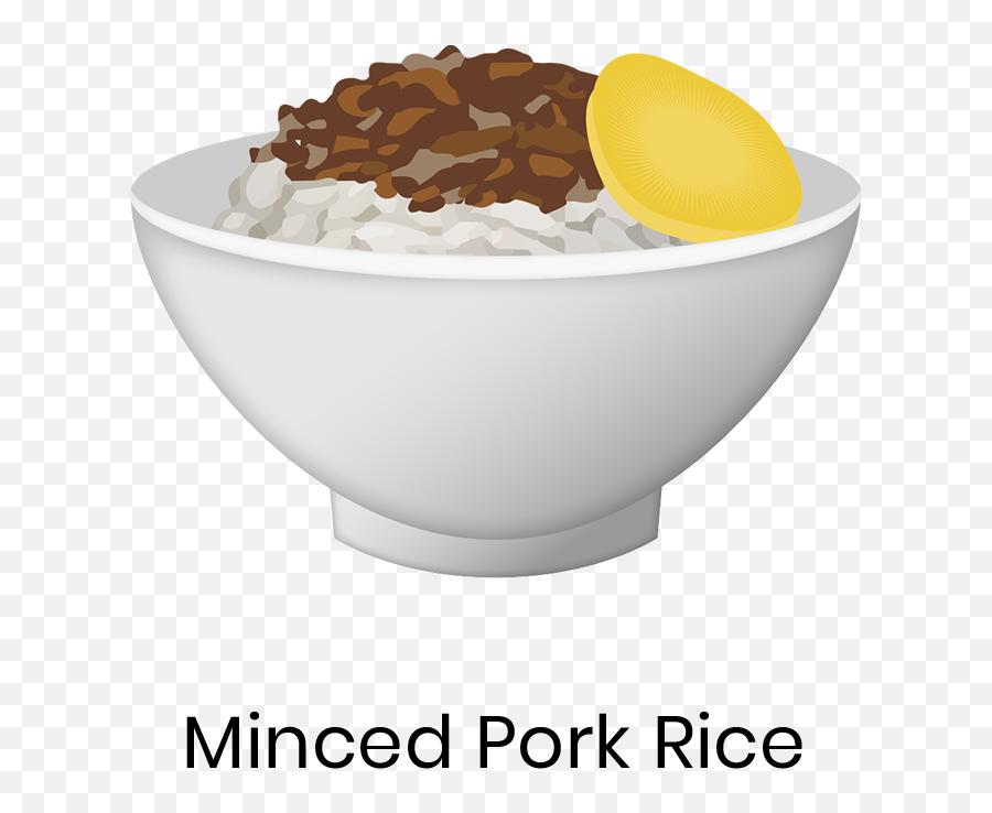 Taiwan Emoji Project - Bowl,Rice Bowl Emoji