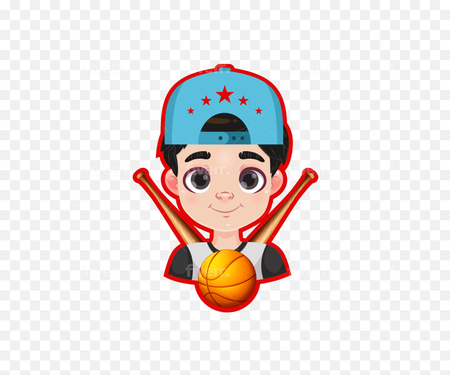 Create Custom Twitch Emotes And Sub Badges Or Discord Emotes - For Basketball Emoji,Custom Stream Panel Emojis