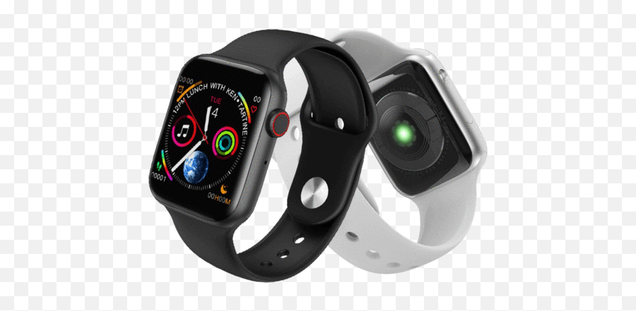 Time Flies - Xwatch Smartwatch Emoji,Emotion Gray Silicone Smartwatch
