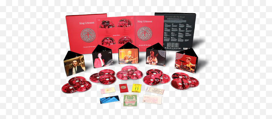 Dgm Live - King Crimson Discipline Box Set Emoji,Robert Fripp Steven Wilson Emotion