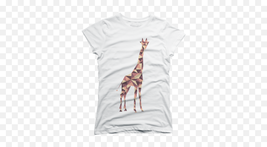 Giraffe Womenu0027s T Shirts Design By Humans Page 1 - T Shirt Funny Emoji,Giraffe Emoji
