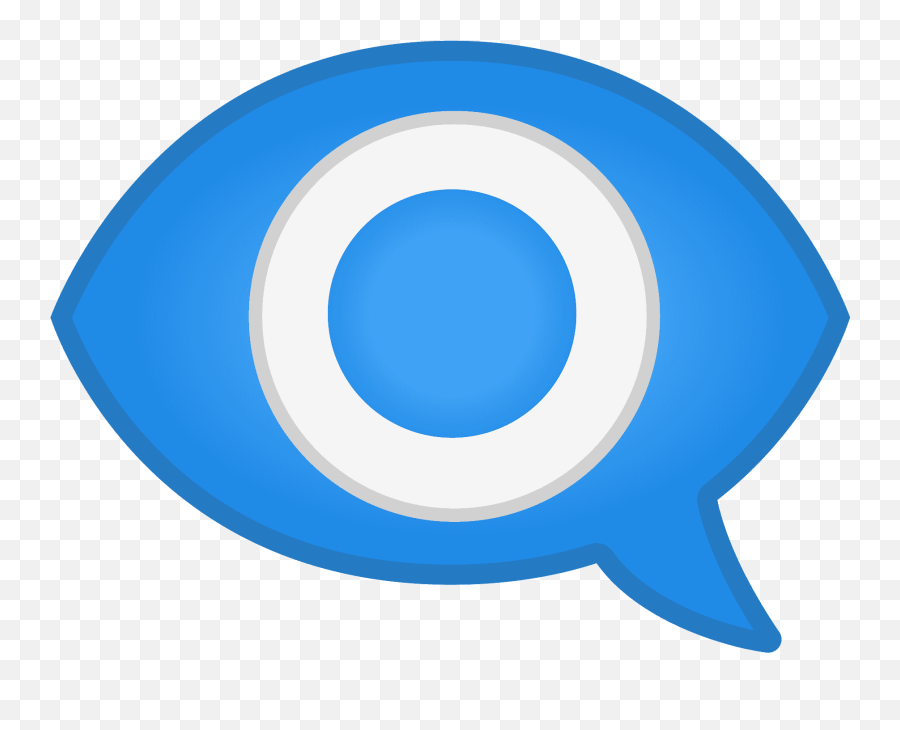 Eye In Speech Bubble Emoji Clipart Free Download - Sangmata Info Bot,Eyes Emotion Clipart