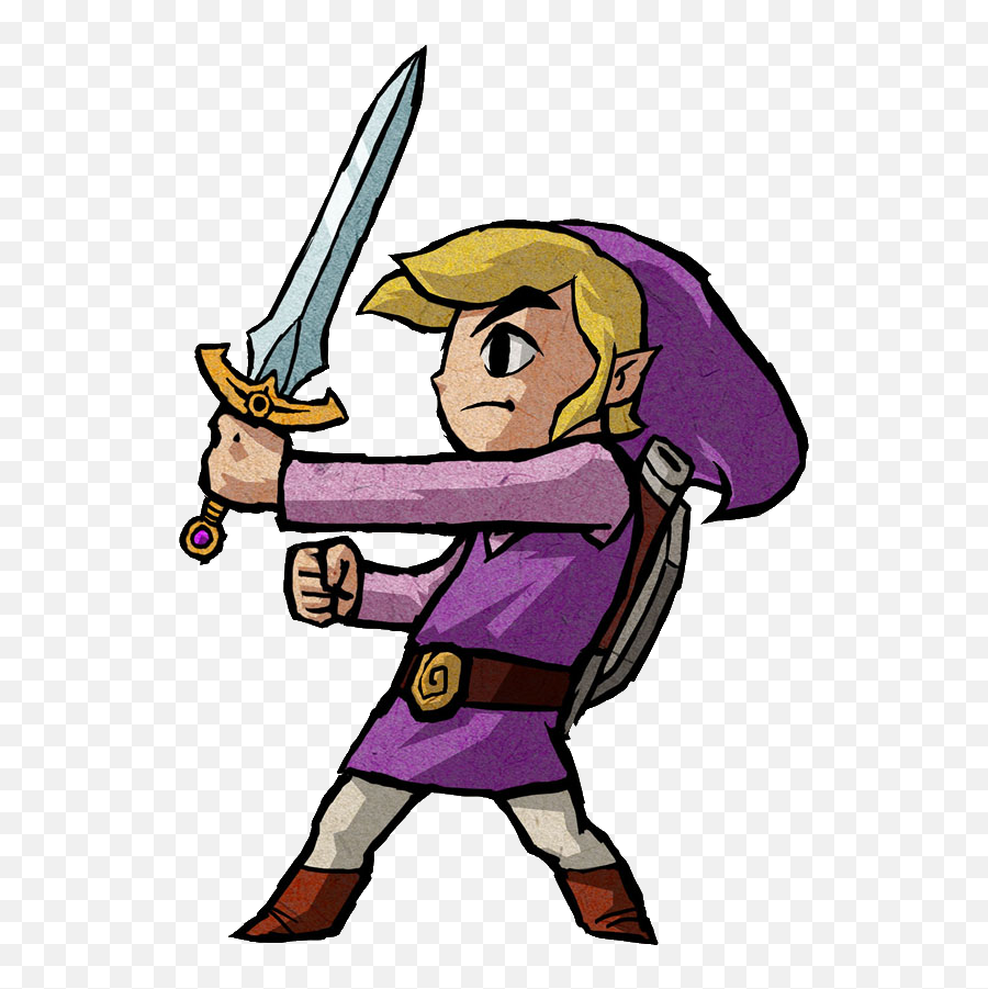 If It Happens - Zelda Triforce Heroes Emote Clipart Full Four Swords Purple Link Emoji,Free Legend Of Zelda Emojis Download