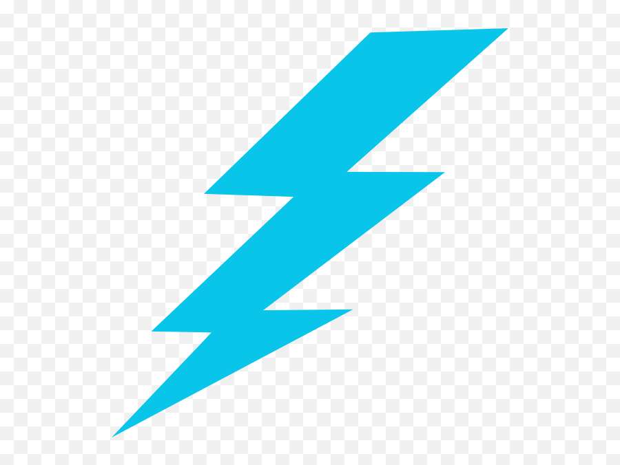 Electric Bolt Png 1 Png Image - Blue Lightning Bolt Clipart Emoji,Lightning Bolt Emoji .png