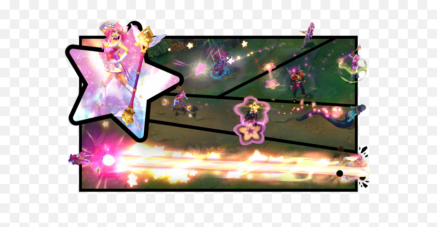 View Star Guardian Ezreal Border Pictures - Star Guardian Lux Stun Emoji,League Of Legends Emoticon Ezreal