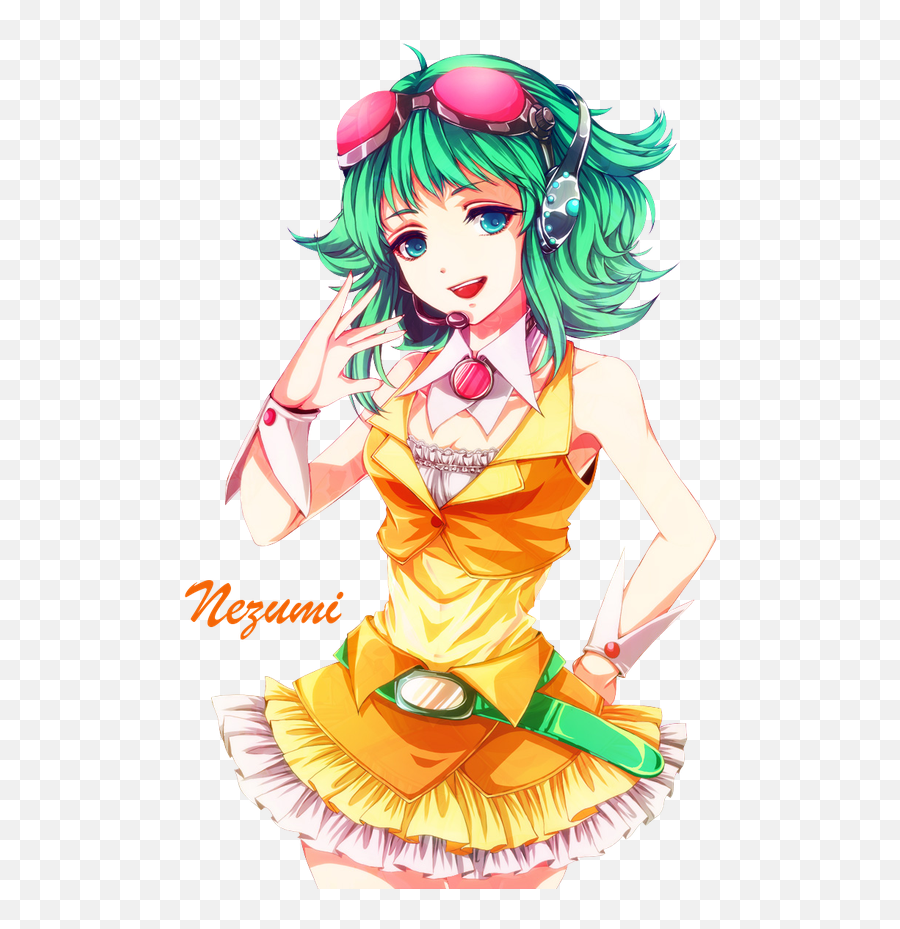 Who Is Your Favourite Vocaloid - Megpoid Gumi Png Emoji,Miku Gumi Emotions