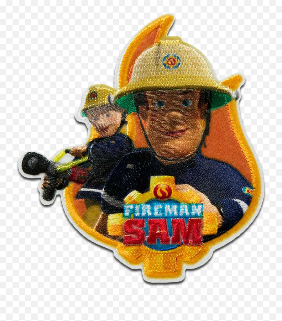 Fireman Sam Sam U0026 Penny Fire - Iron On Patches Adhesive Emblem Stickers Appliques Size 315 X 283 Inches Catch The Patch Your Store For Fireman Sam Penny And Sam Season 4 Emoji,Estados Unidos Banderas Emojis Png