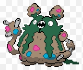 Route 9 - Garbodor Sprite Black And White Emoji,Pokemon Bw Emotion Theme