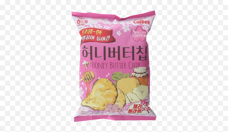 Monthly Korean Snack Subscription Box - Haitai Honey Butter Chip 60g Emoji,Chips Flavored Like Emotions