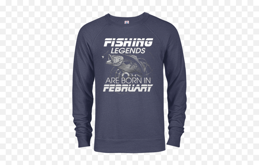 Products U2013 Tagged Fishing Legends Are Born In February - Long Sleeve Emoji,Jaunuary Birthday Emoticons