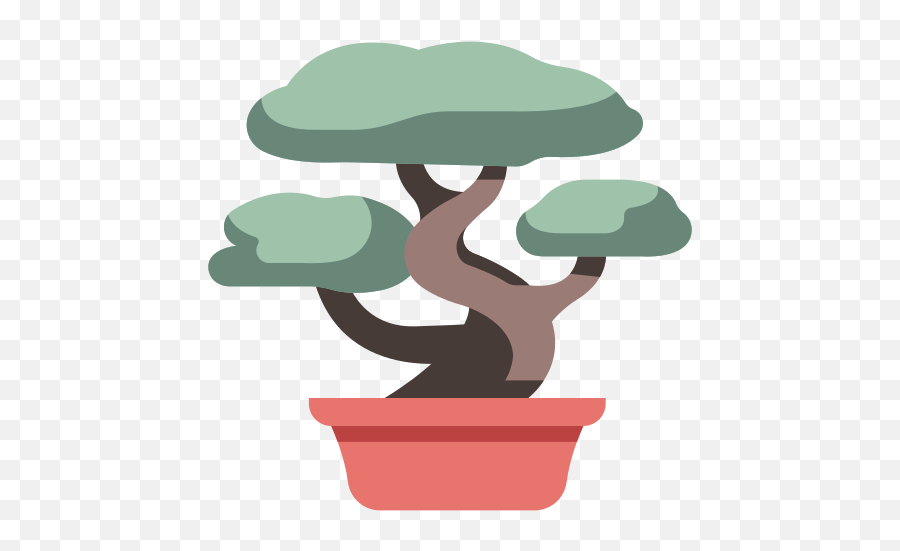 Garden Bonsai Gardening Tree Growth - Blue Bonsai Tree Icon Emoji,Gardening Emoticons
