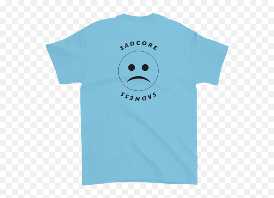 Apparel - Short Sleeve Emoji,Sad Emoticon Sweatshirt
