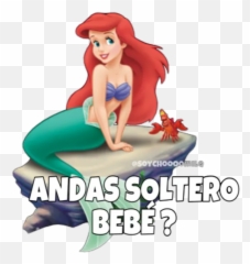 Ariel Stickers For Whatsapp - Mermaid Clipart On Rock Emoji,Ariel Emoji App