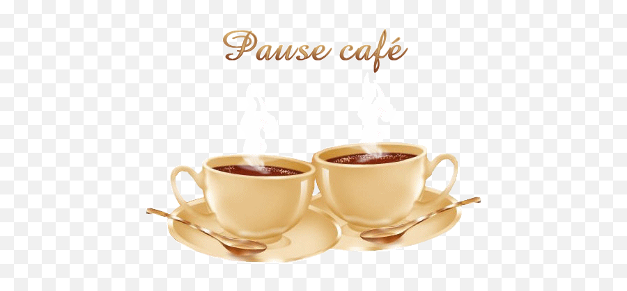 Animated Good Morning Graphics - Pause Café Gif Emoji,Drinking Espresso Animated Emoticon Gif