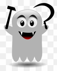 Openclipart - Ghost Clip Art Emoji,Hammer And Sickle Emoticon