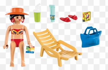 Turista Con Hamaca - 70300 Playmobil 70300 Emoji,Hamaca/emotions Beach Resort