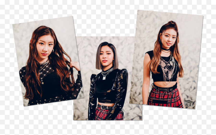 K - Pop Rookies Itzy Learn To Practice What They Preach Mtv Midriff Emoji,Emoji Crop Top And Skirt