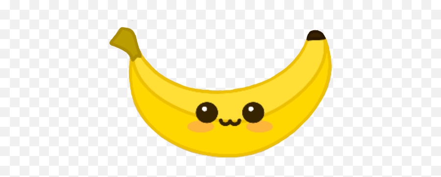 Scbanana Banana Summer Kawaii Yellow - Happy Emoji,Banana Emoticon
