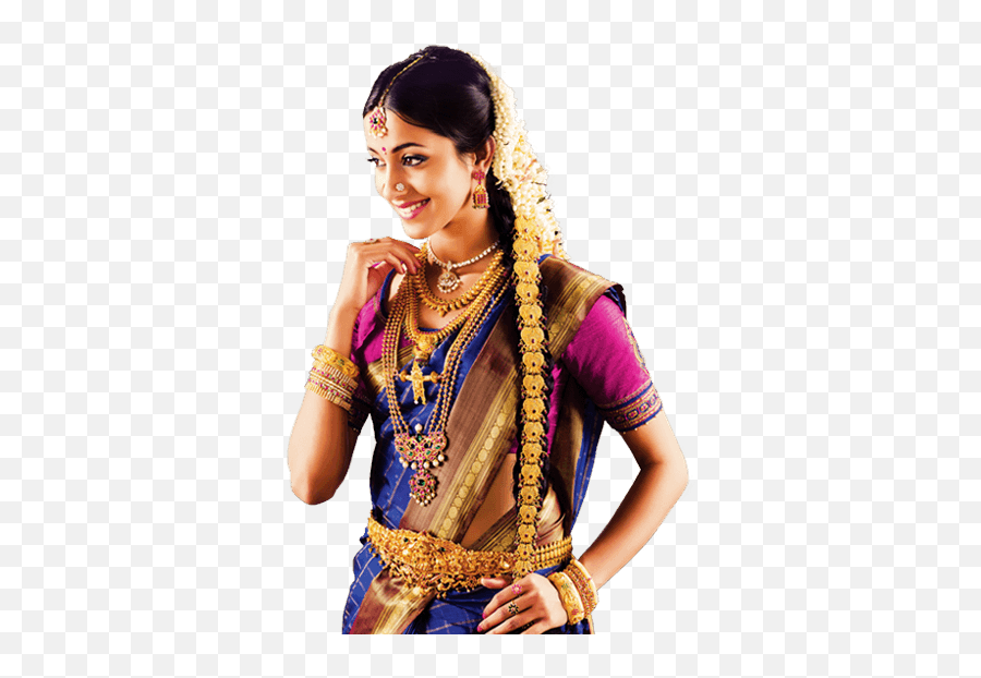 Indian Bridal Wear South Indian Bride - Bride Tamil Wedding Dress Emoji,Samantha Telugu Actress In Emojis