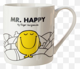 Mr Men - Mr Happy Emoji,Giggle Emoticon