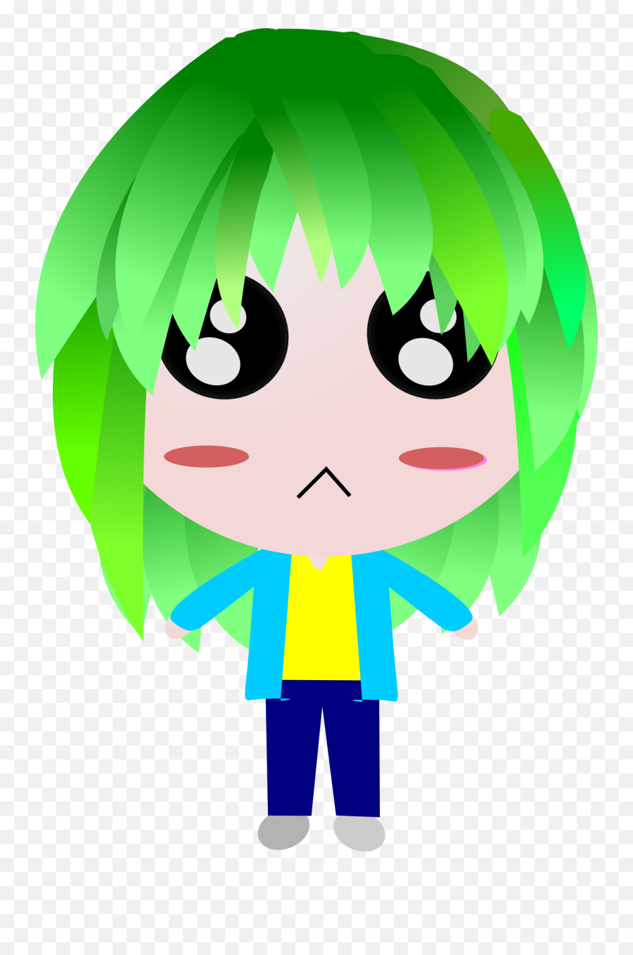 Unhappy Sad Angry - Free Vector Graphic On Pixabay Caricaturas Con Cabeza Grande Emoji,Anime Emotions