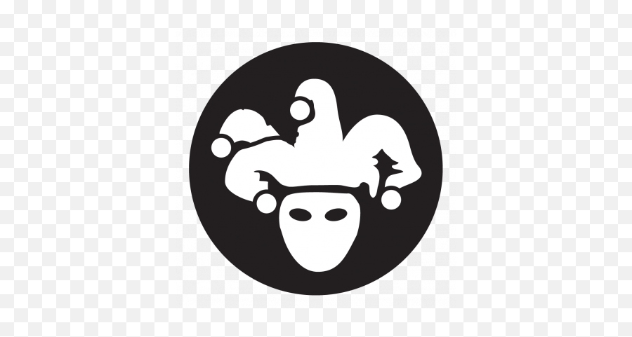Jester Mask 1 Projected Image Emoji,Jester Emoticons