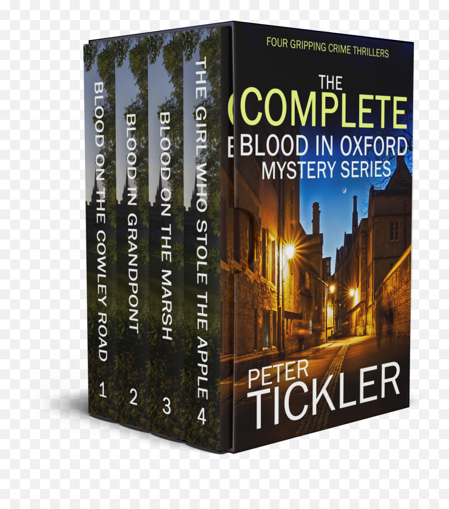 New Box Set The Complete Blood In Oxford Mystery Series By Emoji,Trilogy Emotion