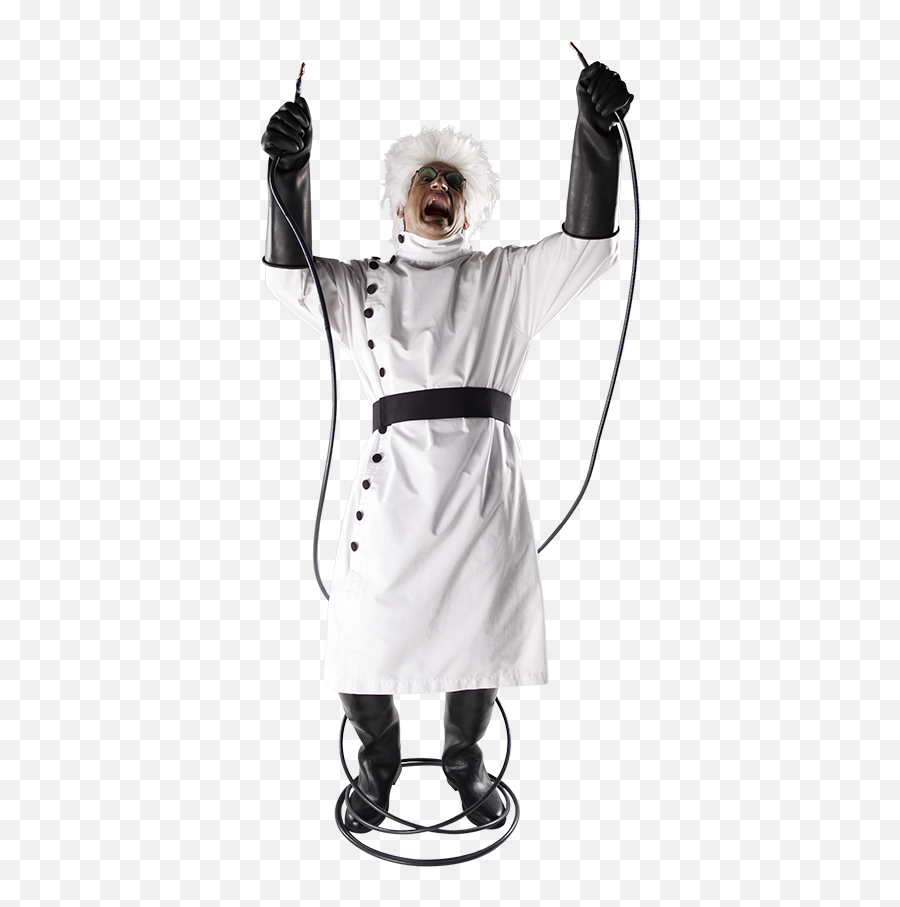 Tips And Trick To Writing Humor - Mad Scientist Costume Png Emoji,Twin Emoji Halloween Costume