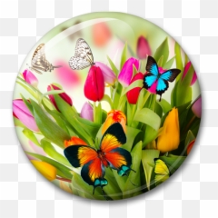 Spring Live Wallpaper 10 Apk Download - Comspringwlpp Apk Free Emoji,Fowers And Butterfly Emojis