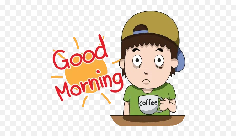 Goodmorning Sticker Pack - Stickers Cloud Emoji,Animation Emoticon Good Morning