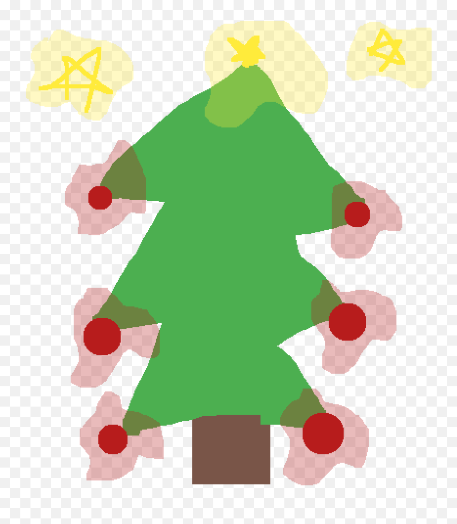 Pixilart - Christmas Tree Doodle By Isarter Emoji,Emoji Text Christmas