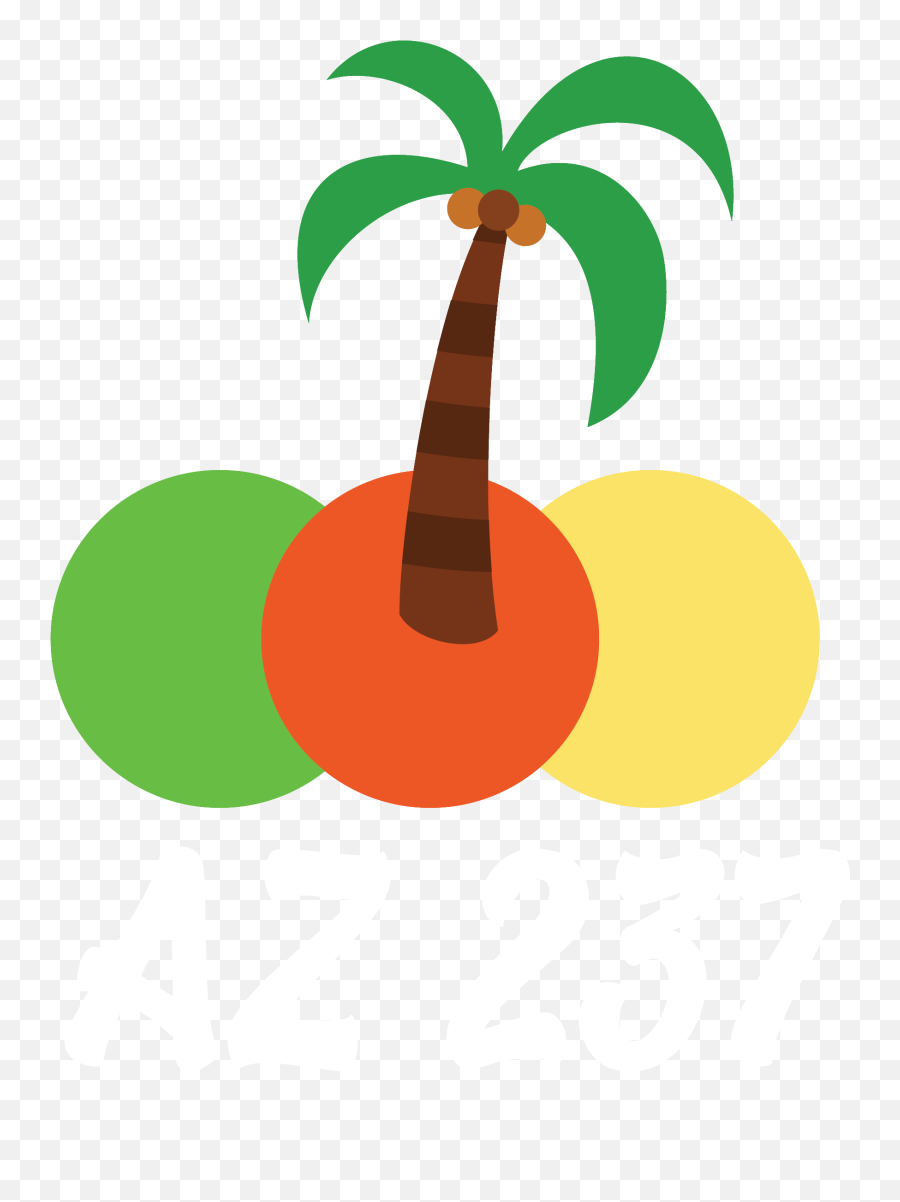 Az 237 White Az 237 Emoji,Palm Tree Beach Emoji